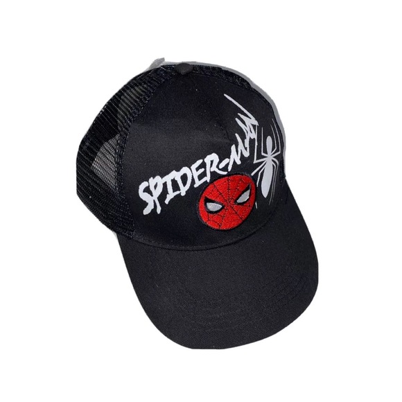Marvel Other - Spider-Man Trucker Hat Black Marvel RN NICE!!